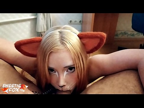 ❤️ Кіцуне ковтає член і кончить в рот ❤️❌ Секс-відео на порно uk.newsexxxx.ru